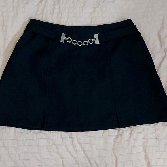 VINTAGE BLUE mini skirt - Picture 1 of 7